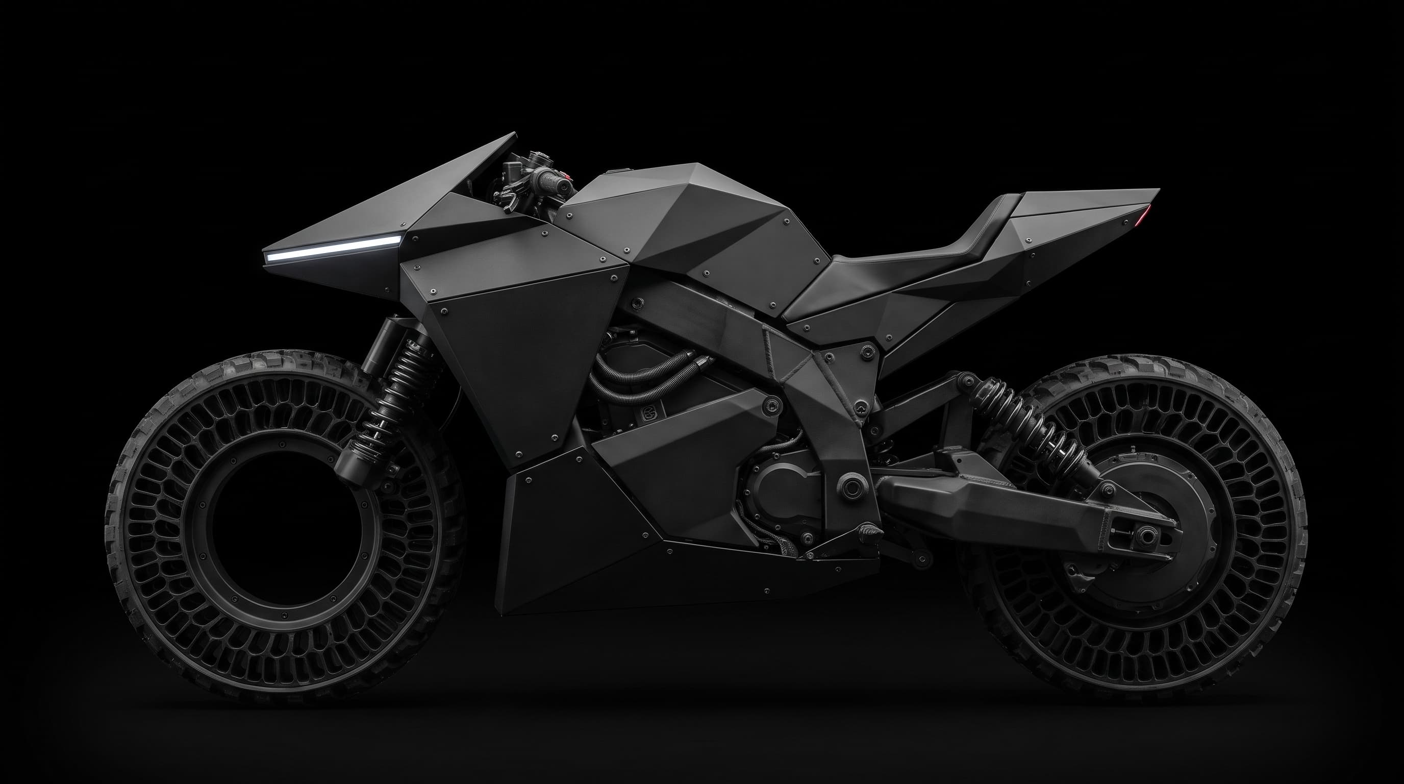 Monolith, assembled, side view