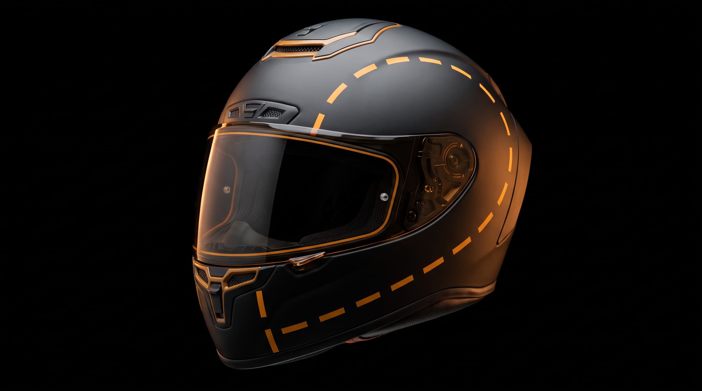 ECP helmet in Amber
