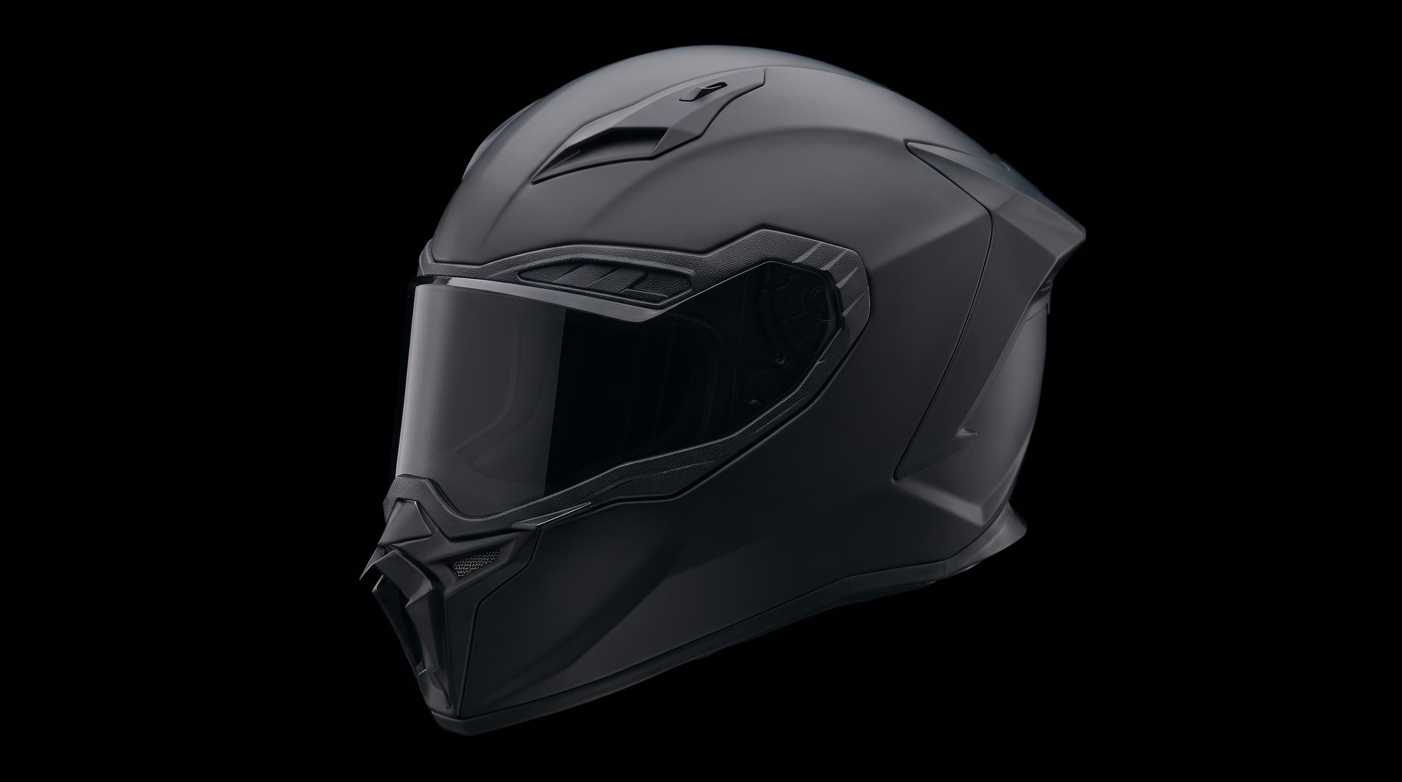 TPE helmet in Matte Black