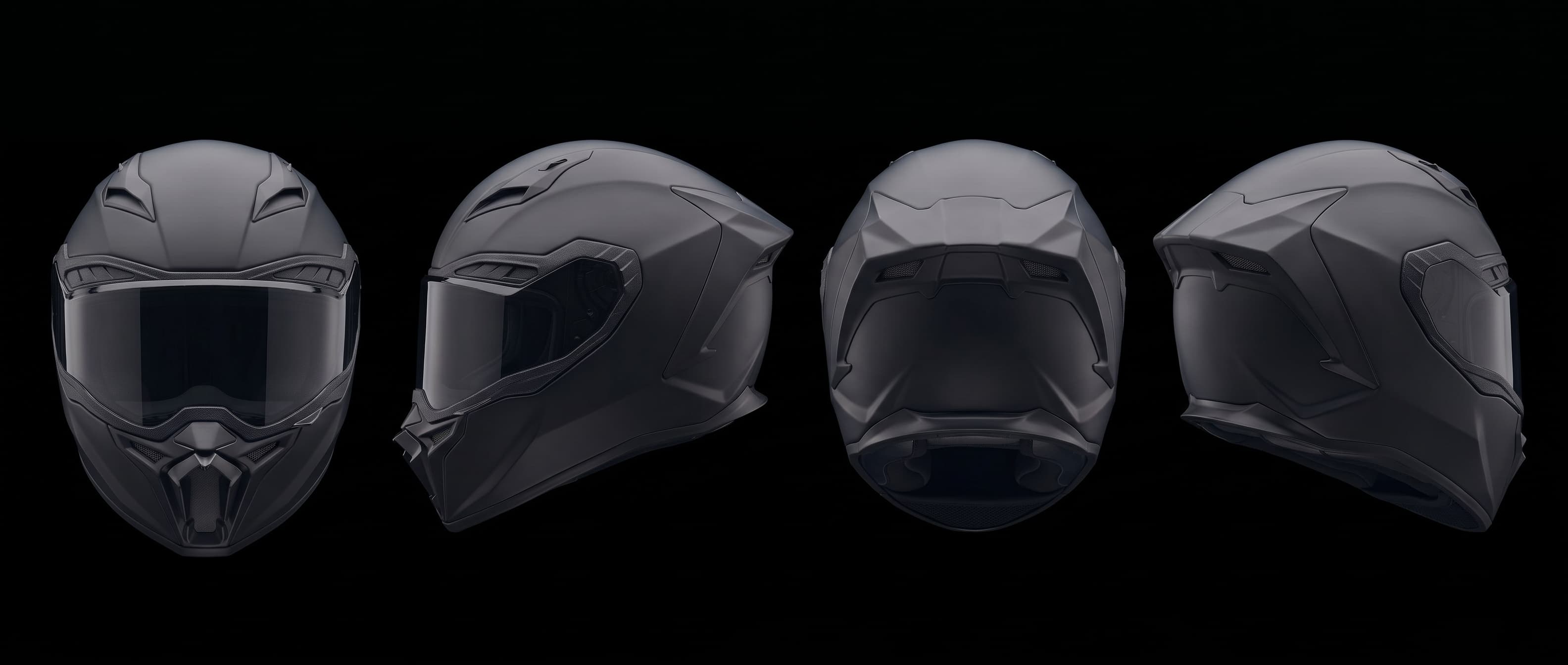 The TPE from the front, side, back and three-quarter rear